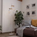 Eglo 44083 - Gulvlampe TOWNSHEND 2xE27/10W/230V hvid