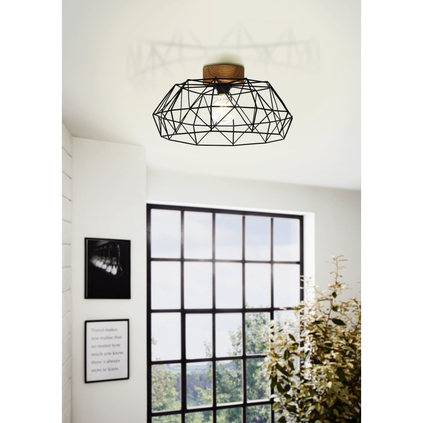 Eglo - Loftlampe 1xE27/60W/230V