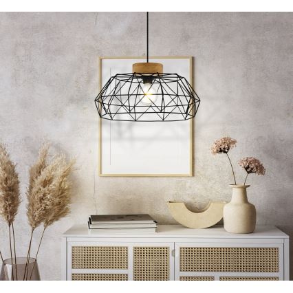 Eglo - Pendel 1xE27/60W/230V - FSC certificeret
