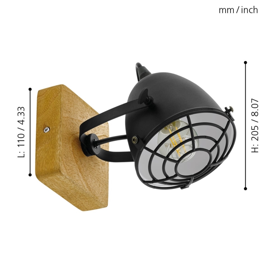 Eglo - Spotlampe 1xE14/40W/230V
