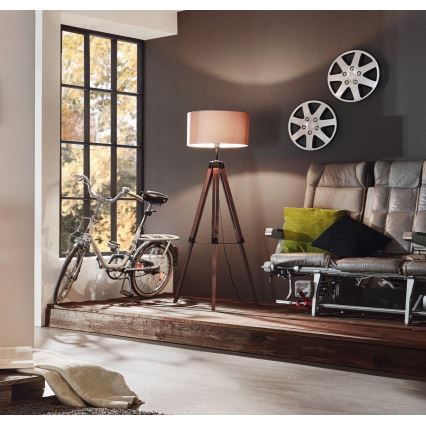 Eglo - Gulvlampe 1xE27/60W/230V - FSC certificeret