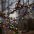 Eglo 472-53 - LED udendørs julelyskæde BERRY MINI 700 LED/8 funktioner 19 m multifarvet IP44