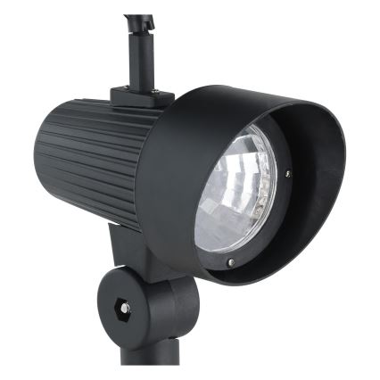 Eglo - SÆT 3x LED solcellelampe med sensor LED/200 mAh IP44 sort