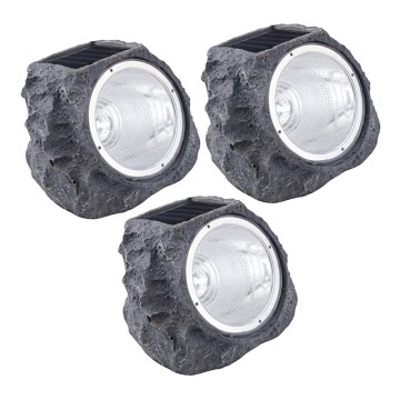 Eglo 48505 - SÆT 3x Solar LED-belysning 3xLED/0,06W