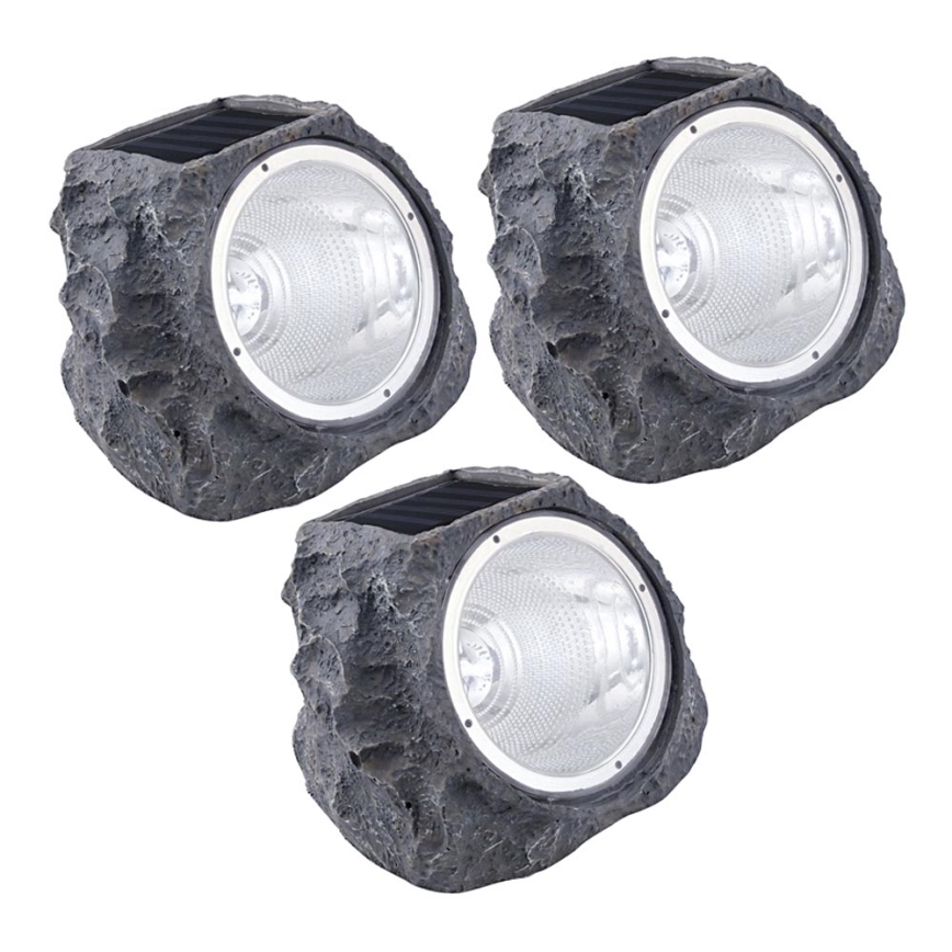 Eglo 48505 - SÆT 3x Solar LED-belysning 3xLED/0,06W