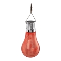 Eglo 48624 - LED solcellelampe LED/0,06W/80 mAh rød