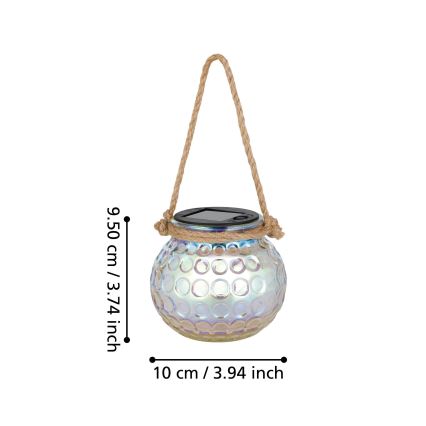 Eglo 48952 - LED solcellelampe LED/0,03W/1,2V 3000 mAh