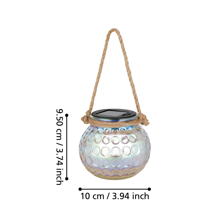 Eglo 48952 - LED solcellelampe LED/0,03W/1,2V 3000 mAh