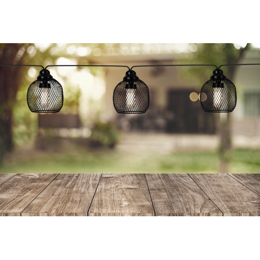 Eglo 48964 - LED solcelle-lyskæde 8xLED/3 m 600 mAh IP44