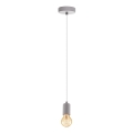 EGLO 49015 - Lysekrone i en snor YORTH-P 1xE27/60W/230V