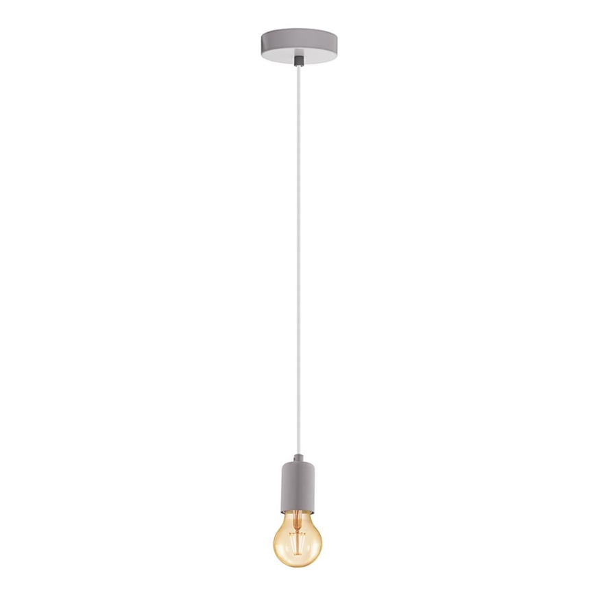 EGLO 49015 - Lysekrone i en snor YORTH-P 1xE27/60W/230V