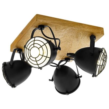 Eglo 49079 - GATEBECK spotarmatur 4xE14/40W/230V