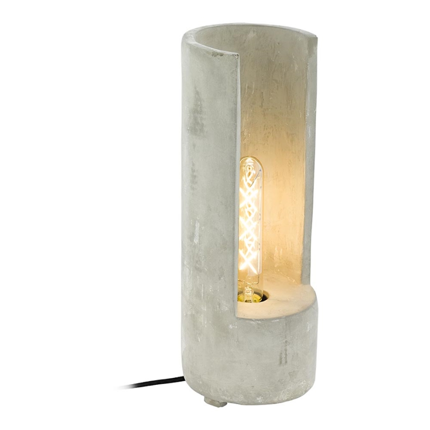 Eglo 49112 - Bordlampe LYNTON 1xE27/60W/230V beton