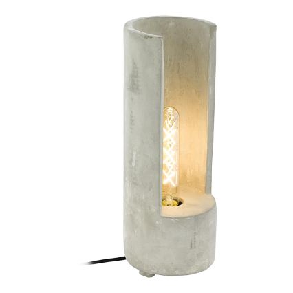 Eglo 49112 - Bordlampe LYNTON 1xE27/60W/230V beton