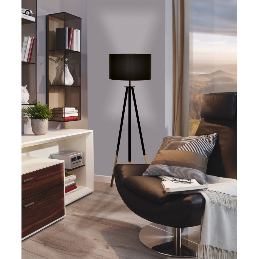 Eglo - Gulvlampe 1xE27/60W/230V