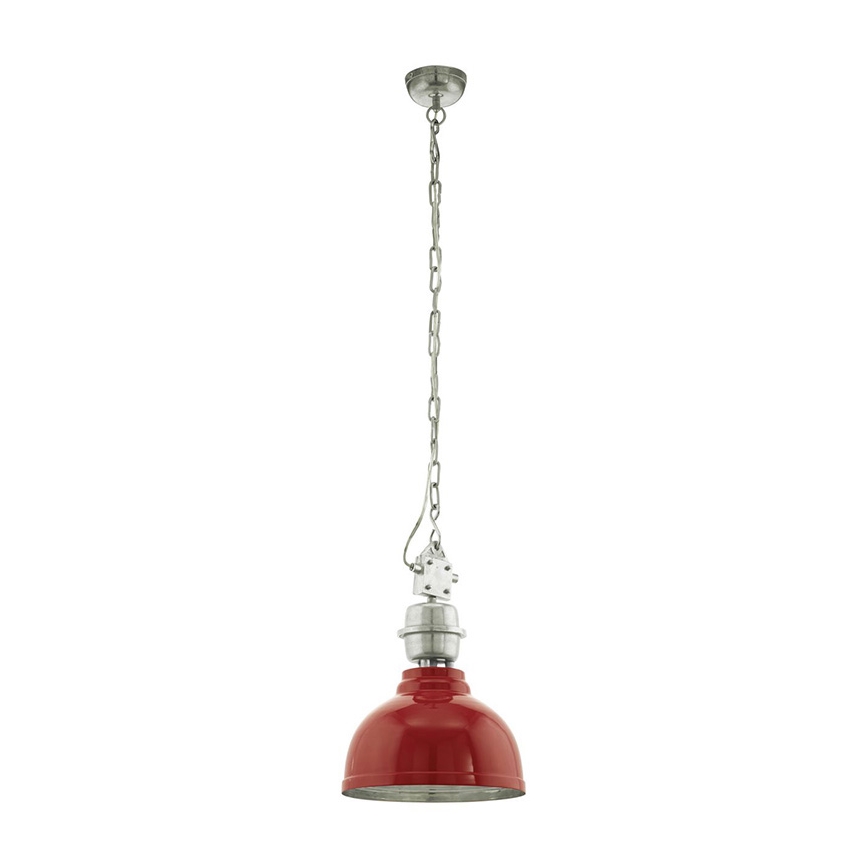 Eglo 49177 - Pendel m. kædeophæng GRANTHAM 1xE27/60W/230V