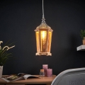 Eglo 49206 - KINGHORN pendel på ledning 1xE27/42W/230V