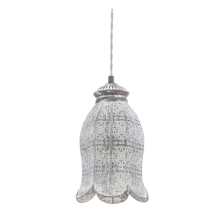 Eglo 49207 - Lysekrone TALBOT 1 1xE27/60W/230V