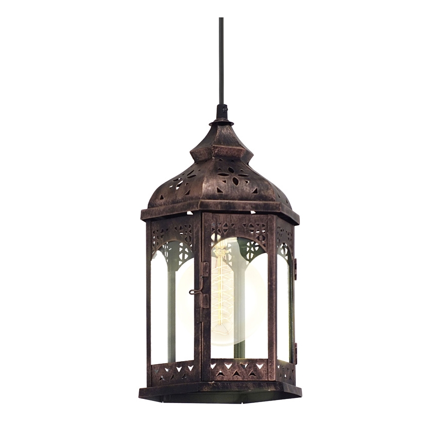 Eglo 49224 - Lysekrone REDFORD 1 1xE27/60W/230V