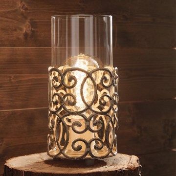 Eglo 49274 - Bordlampe CARDIGAN 1xE27/60W/230V