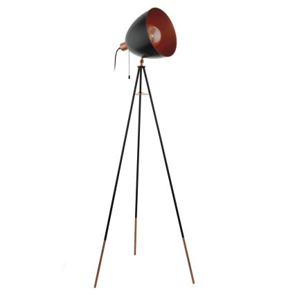 Eglo - Gulvlampe 1xE27/60W/230V