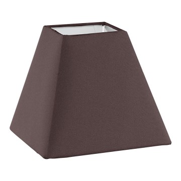 Eglo 49429 - Lampeskærm VINTAGE E14 18x18 cm brun