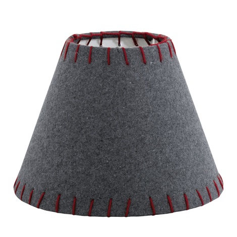 Eglo 49432 - Lampeskærm VINTAGE E14 diam. 20,5 cm rød syning