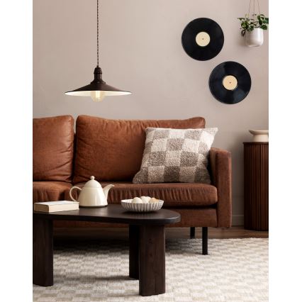 Eglo 49456 - Pendel med kabel STOCKBURY 1xE27/60W/230V Ø 36 cm