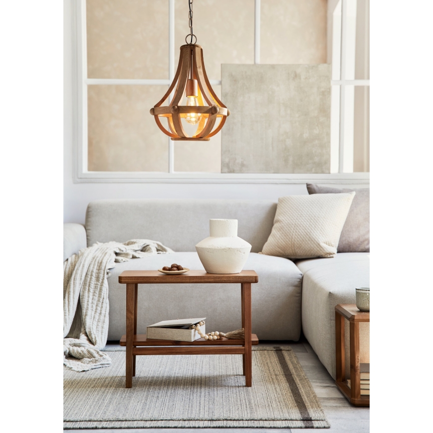 Eglo 49724 - KINROSS lysekrone med kæde, 1x E27/60W