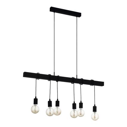 Eglo - Pendel TOWNSHEND 6xE27/60W/230V