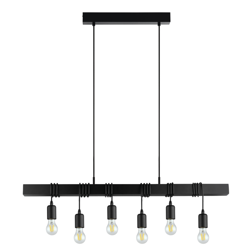 Eglo - Pendel TOWNSHEND 6xE27/60W/230V