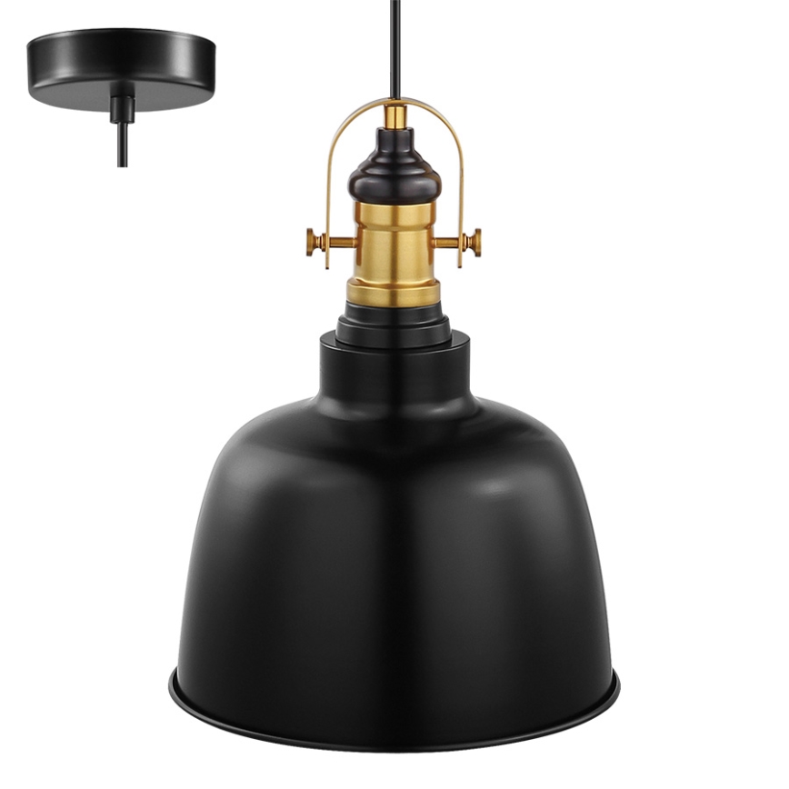Eglo 49839 - GILWELL pendel med kabel 1xE27/60W/230V