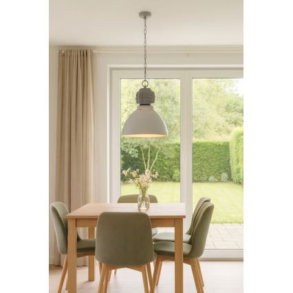 Eglo 49868 - Lysekrone i kæde ROCKINGHAM 1xE27/60W/230V