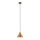 Eglo 54513 - LED-pendel på kabel 1xE27/6W/230V kobberfarvet
