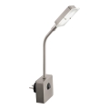Eglo 54651 - LED lampe til stikkontakt LED/4,5W/230V 3000K mat krom