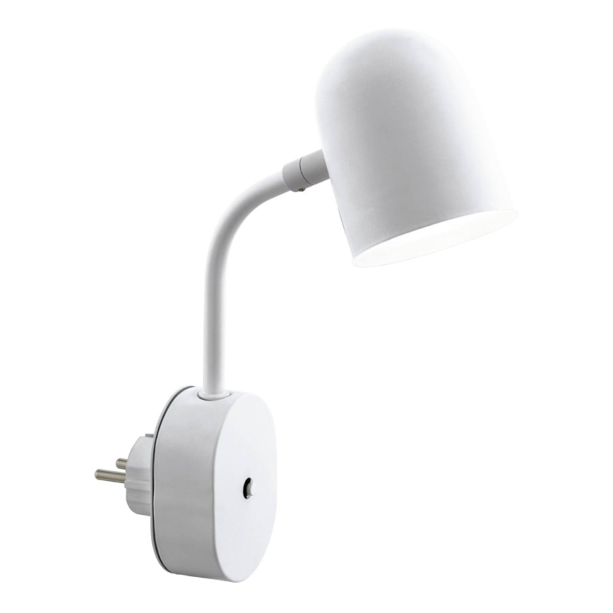Eglo 54652 - LED lampe til stikkontakt LED/4,5W/230V 3000K hvid