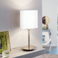 Eglo 54744 - Bordlampe ANADIA 1xE14/40W/230V hvid/mat krom
