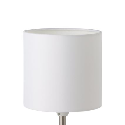 Eglo 54744 - Bordlampe ANADIA 1xE14/40W/230V hvid/mat krom