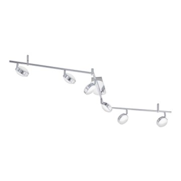 Eglo 54762 - LED loftspot SALTO 6xLED/5,4W/230V i blank krom