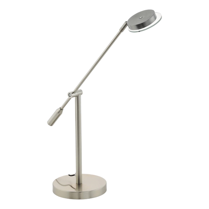 Eglo 54876 - LED bordlampe LED/6,5W/230V 3000K mat krom