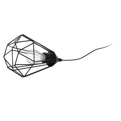 Eglo 54889 - LED Bordlampe 1xE27/4W/230V 3000K sort
