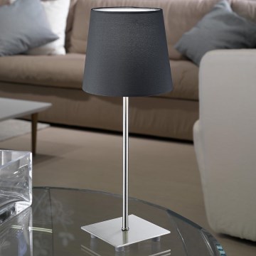 Eglo 54906 - LED bordlampe 1xE14/6W/230V grå/mat krom