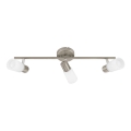 Eglo 55023 - LED-spotarmatur 3xE14/4W/230V mat krom