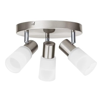 Eglo 55066 - LED-spot 3xE14/4W/230V mat krom