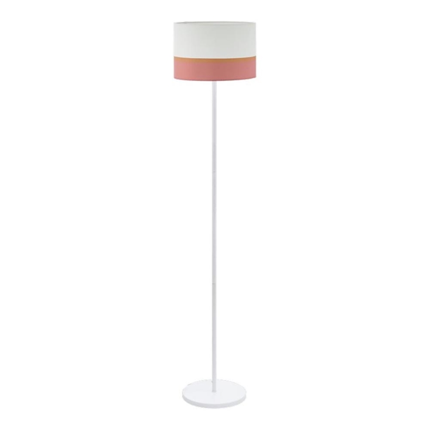 Eglo 55084 - LED gulvlampe 1xE27/10W/230V 3000K hvid/lyserød