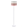 Eglo 55084 - LED gulvlampe 1xE27/10W/230V 3000K hvid/lyserød