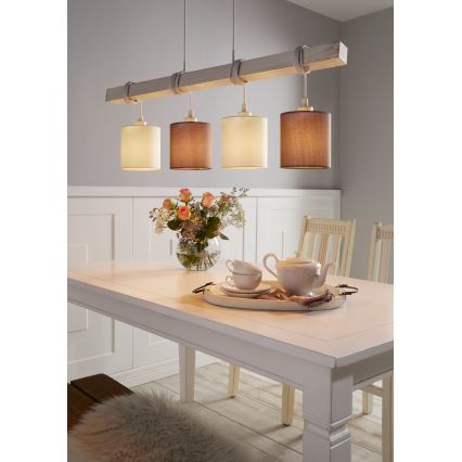 Eglo 55206 - Pendel TOWNSHEND 4xE27/60W/230V