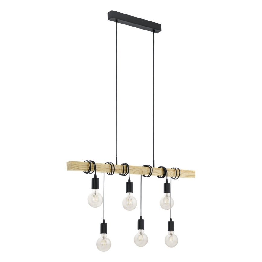 Eglo 55242 - Pendel TOWNSHEND 6xE27/60W/230V