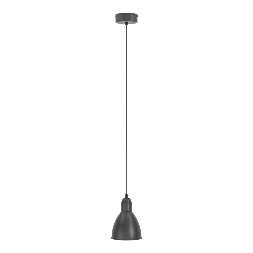 Eglo 55243 - Pendel på wire PRIDDY 1xE27/60W/230V sort