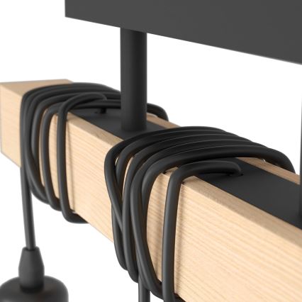 Eglo 55247 - Overflademonteret loftlampe TOWNSHEND 3xE27/60W/230V